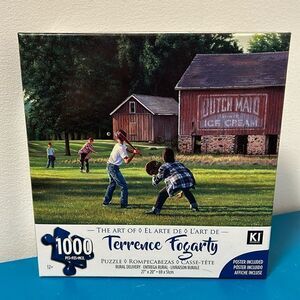 Rural delivry Terrence Fogarty puzzle 1000 pcs